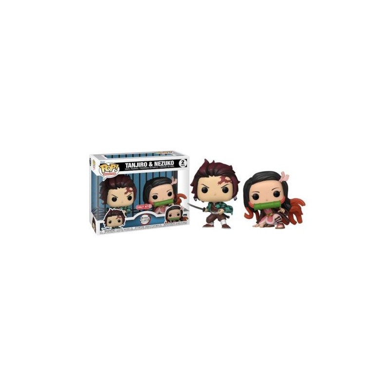 DEMON SLAYER TANJIRO & NEZUKO 2 PACK SPECIAL POP DEMON SLAYER TANJIRO & NEZUKO 2 PACK SPECIAL POP