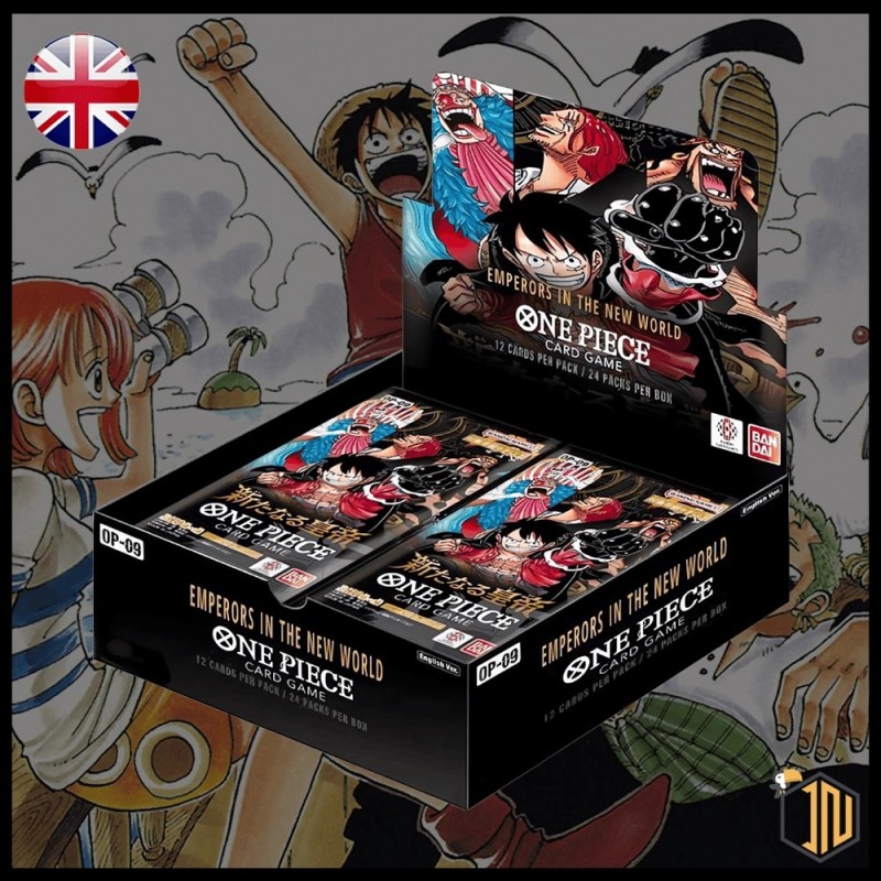 Box One Piece Card Game OP-09 Emperors in the New World Box One Piece Card Game OP-09 Emperors in the New World