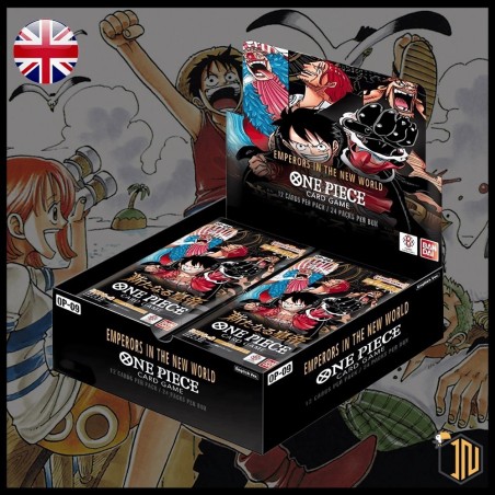 Box One Piece Card Game OP-09 Emperors in the New World