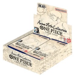 One Piece Card Game EB-02 Extra Booster Anime 25th Collection BOX 24 Buste ENG