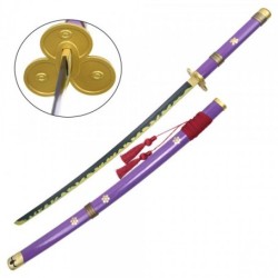 Katana Fantasy Da Pratica One Piece Enma Viola ZORO