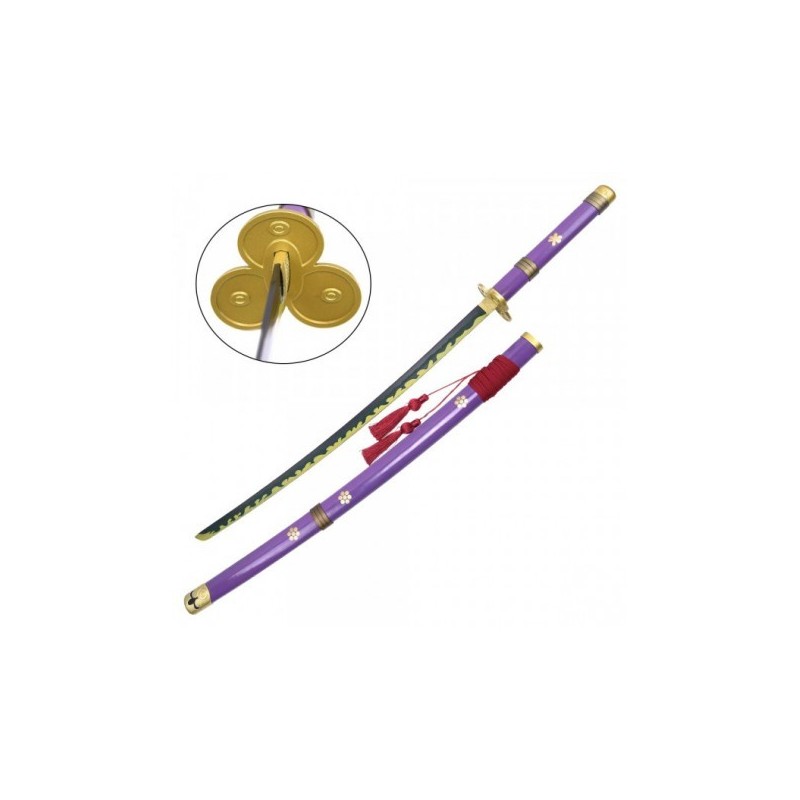 Katana Fantasy Da Pratica One Piece Enma Viola ZORO Katana Fantasy Da Pratica One Piece Enma Viola ZORO